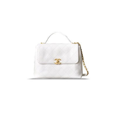 CHANEL LARGE FLAP BAG WITH TOP HANDLE AS5467 (33*26*9cm)